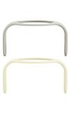 MAM Hold My Bottle Day & Night, handgrepen die in het donker oplichten, compatibel met babyflessen en trainers, antislip en ergonomisch, vanaf 0+ maanden, nacht neutraal en beige