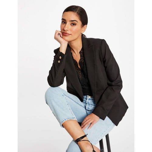 Morgan Fitted Blazer - Black