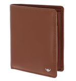 Golden Head Leren portemonnee Polo RFID Protect Kombischeintasche 1249 Cognac bruine