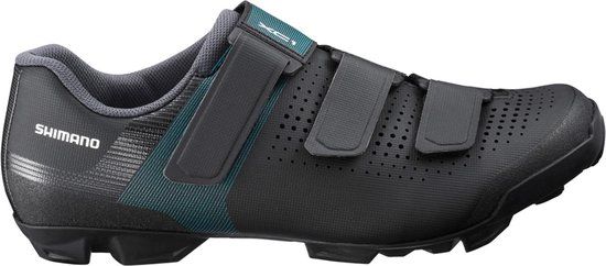 Shimano XC100W Fietsschoenen - Maat 38 - Vrouwen - Zwart/groen/blauw
