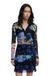 Desigual Blousejurk gemengde kleuren / zwart