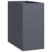 VidaXL Plantenbak 40x80x80 cm Staal Antraciet