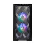 Cooler Master TD300 Mini Tower - Black - Micro-ATX / Mini-ITX