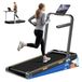 X5F tapis roulant - Pliable - Moteur 2,5 cv - Max. 10 km/h - Angle d'inclinaison réglable : 2/10/14% - Capacité de charge : 150 kg - Affichage LED avec télécommande
