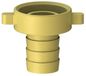 Schlösser Armaturen JS Raccord de tuyau en laiton, 2 pièces, étanchéité plate, 3/4'' x 1''