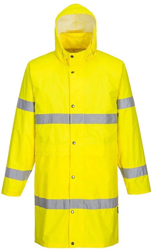 Portwest Hi-Vis Regenjas 100cm H442 - Geel - XXXL