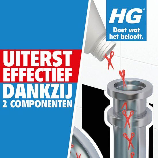 HG Haarontstopper - 6 x 450 ml - Voordeelverpakking