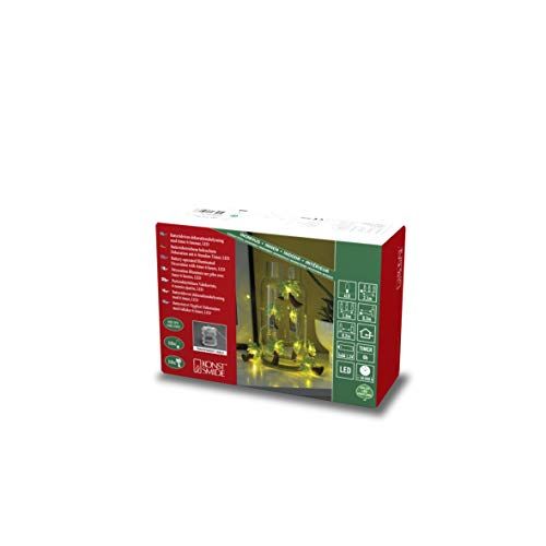 Konstsmide LED Decoratiesnoer - Palmbomen - Warmwit - Timer - 10 Lampjes