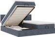 vidaXL Ottoman Bed with Mattresses 180x200cm Velvet Dark Grey