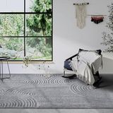 Elle Decor Chappe Vloerkleed, hoogpolig, modern, shaggy, zacht, boho, lichtgrijs, 80 x 120 cm