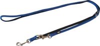 Nobby Soft Grip Verstelbare Hondenlijn - Nylon - Blauw - XS - Breedte 10 mm - Lengte 200 cm