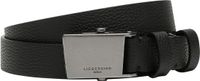 LIEBESKIND BERLIN Chudy Small Pebble Belt S 2,5 CM W110 Black Zwart