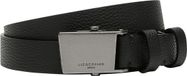 LIEBESKIND BERLIN Chudy Small Pebble Belt S 2,5 CM W110 Black Zwart
