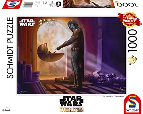 Schmidt Spiele GmbH The Mandalorian Turning point: Puzzle Thomas Kinkade, Lucas Film 1.000 Teile