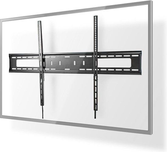 Nedis TV Muurbeugel - 60-100 inch - Kantelbaar - Max. 75 kg - Zwart