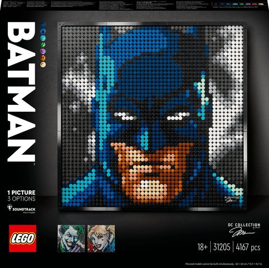 lego Art 31205 Jim Lee Batman Collectie