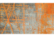 Wash+Dry Rustic Deurmat grijs, oranje 140 cm