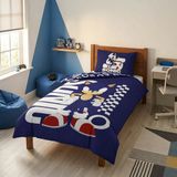 Sonic the Hedgehog Dekbedovertrek - Eenpersoons - 140 x 200 cm - 65 x 65 cm - Polycotton