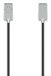 Hama Ultra-Slim HDMI kabel 1 m Zwart, Zilver