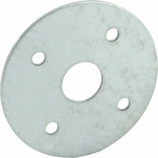 GB GEBR. BODEGRAVEN B.V. GB Boerenklinkstel -4/4-1/13 mm gatenpatroon - ø50mm - Verzinkt staal SV