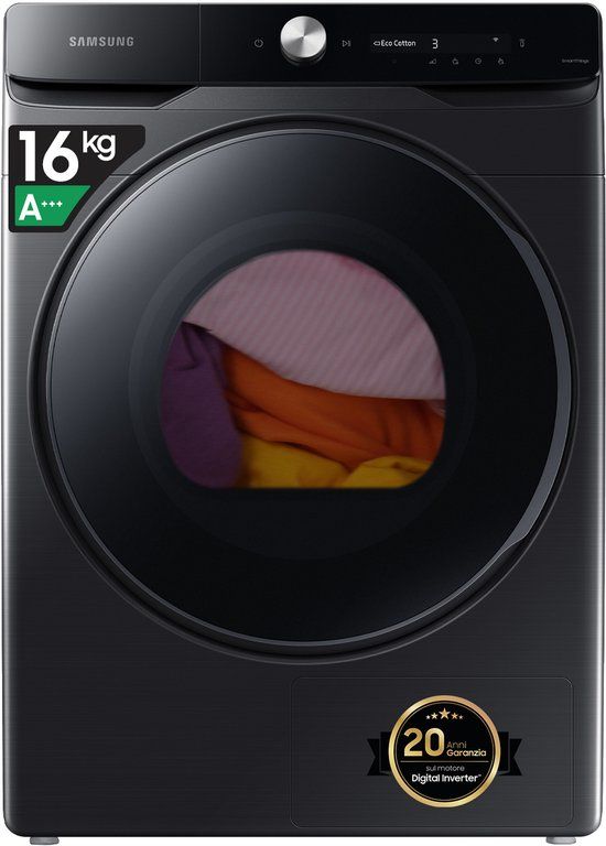 Samsung DV16DG8600BVU3 - 16KG Heat Pump Dryer - Black