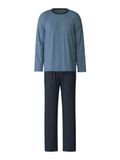 CALIDA Heren Pyjama Katoen Blauw Maat S