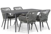 Lifestyle Garden Furniture Lifestyle Advance/Valencia 170 cm dining tuinset 5-delig