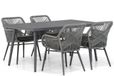 Lifestyle Garden Furniture Lifestyle Advance/Valencia 170 cm dining tuinset 5-delig