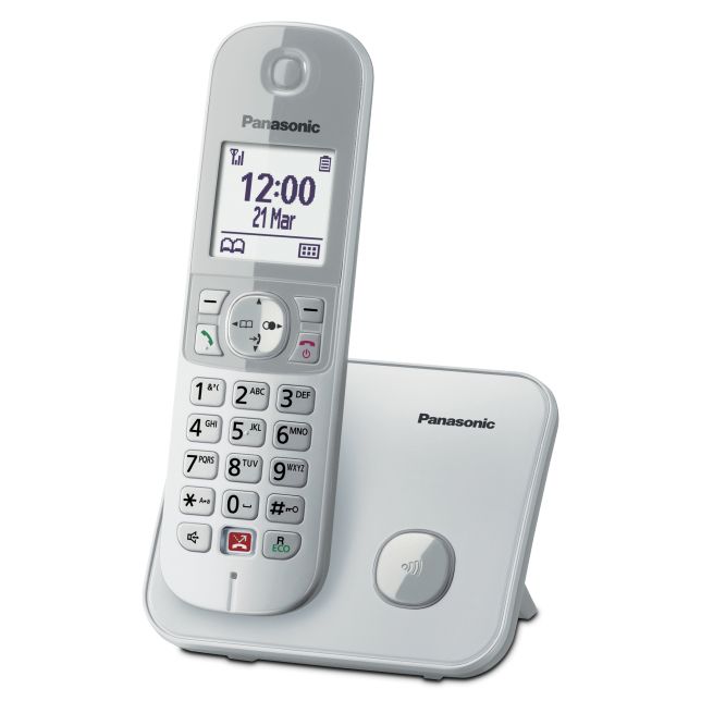 Panasonic KX-TG6851JTS - DECT telefoon - Draadloze handset - Zilver