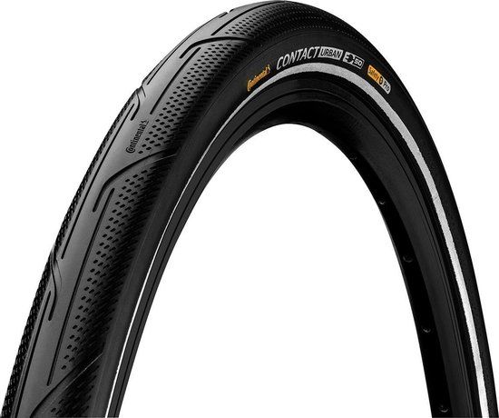 Continental Contact Urban Clincher band 26x2.00" Reflex E-50 SafetyPro, zwart