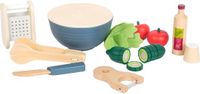 Small Foot Houten Speelgoed Eten Salade Speelset, 11dlg.