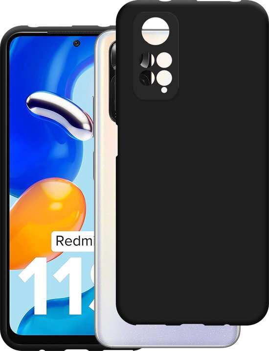 Xiaomi Redmi Note 11/11S Soft TPU Case - Black