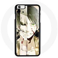Maniacase Etui voor iPhone SE Eren Attack of Titans Anime Series