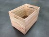 Creabox Caisse en pin brut, 50 x 35 x 35 cm