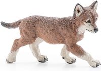 Papo - Realistische wolvenwelp figuur - 3 jaar en ouder - Wilde dieren collectie - Educatief spel jonge bosdieren - Cadeau-idee speelgoed voor meisjes en jongens