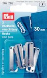 Prym - Prym stalen zilver (30 mm) rokhaken - 1 Stuk
