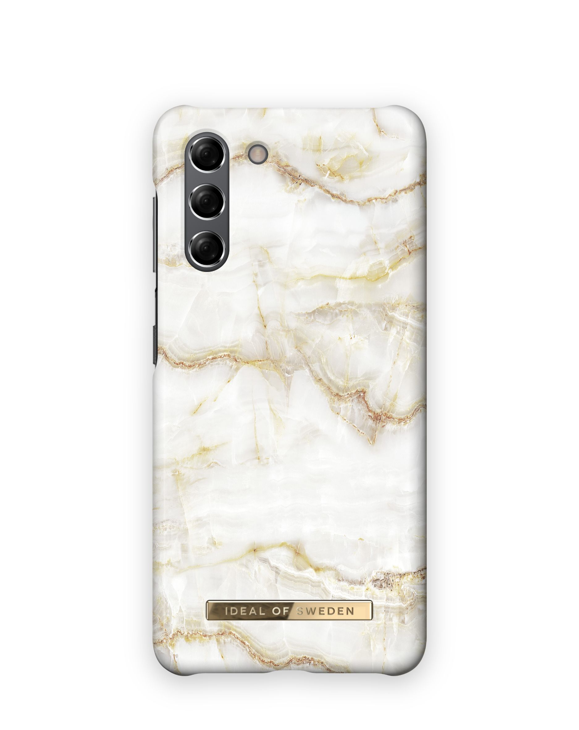 iDeal of Sweden Fashion Case - Hoesje voor mobiele telefoon - Samsung Galaxy S21 - Golden Pearl Marble