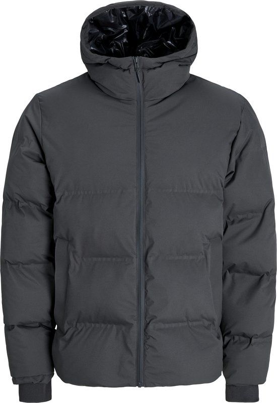 Jack & Jones JJPAYNE Puffer Jacket - Asphalt - Men's Size L - 2024