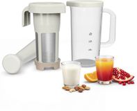 Easy Milker VZ700A - Handmatige melkmaker - 1L in 1 min - Plantaardige melk - Werkt met elke staafmixer - Kies zelf ingrediënten - Vaatwasmachinebestendig