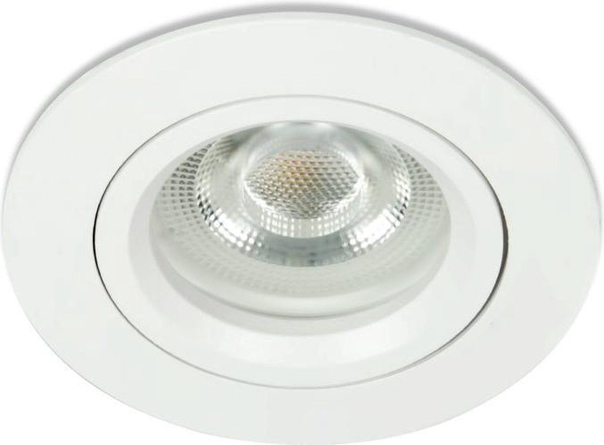 Integral LED Mini inbouwspot Ahmed - Rond Wit - Koel Wit - Niet Dimbaar - 3.4W