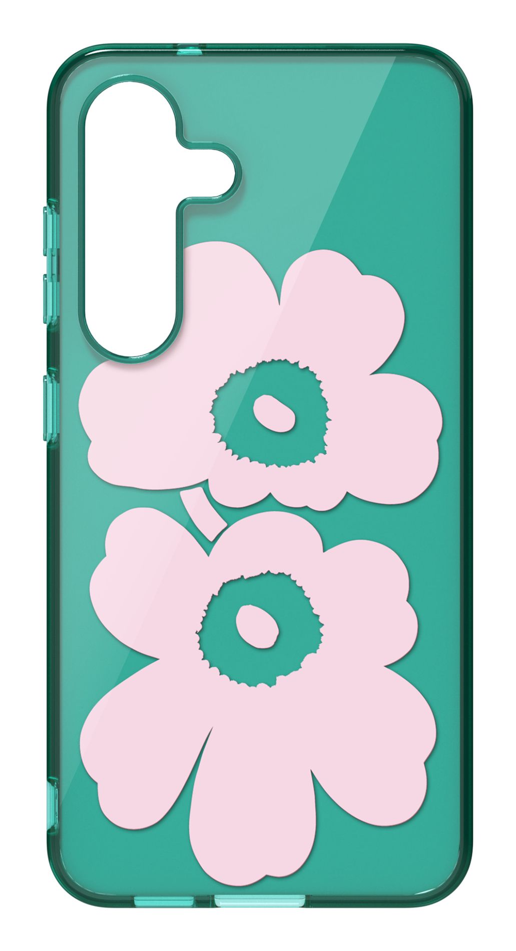 Samsung Galaxy S25 Unikko Hybrid Case - Marimekko - Roze