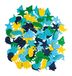 Rayher Vilten motieven zeemix, ca. 4 cm, 100 stuks, zelfklevend, kleuren/motieven gemengd, vilten stickers om te decoreren, 43002999