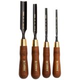 Narex Wood Line Plus Premium Gouge Set 863700, gutsenset, 4-delig (8-10-16-26 mm)