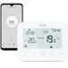 SPC Vesta Thermostaat – wifi-verwarmingsthermostaat voor gasketel, intelligente app-bediening, compatibel met Alexa/Google, detectie van open ramen, programmeerbaar en wandgemonteerd, wit