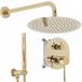 REA Lungo +Box Inbouwdoucheset - Gouden