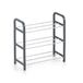 PARENCE. Schoenenkast met 3 niveaus - Robuust metaal en elegant design - Eenvoudig te monteren schoenenkast - 40x19x44cm
