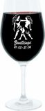 Leonardo verre à vin, 400 ml, signe du zodiaque Gémeaux, cadeau