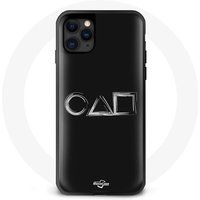 Maniacase Hoesje voor iPhone 11 Pro Max Logo Inktvis Spel