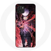 Maniacase Samsung Galaxy A03 Satoru Gojo Jujutsu Kaisen Manga Kunst