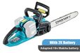 StarTech Kettingzaag 3500 W 40,6 cm zaagblad Borstelloze motor 2 accu's